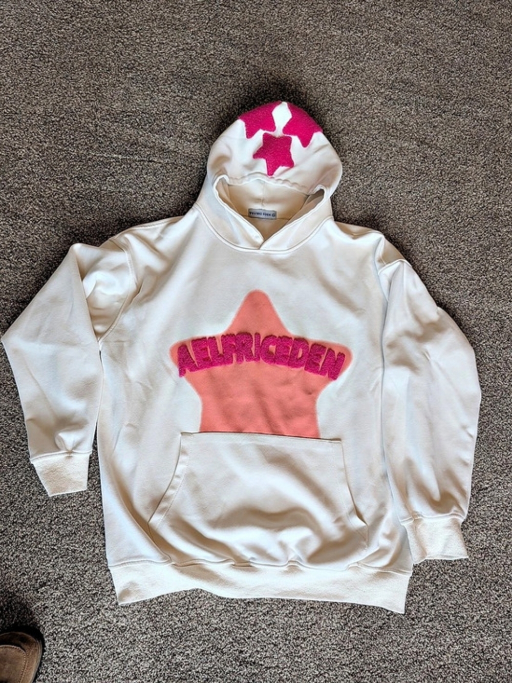 Aelfric Eden Star Graphic Hoodie Size XL